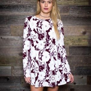 Show Me Your MuMu floral tyler tunic dress